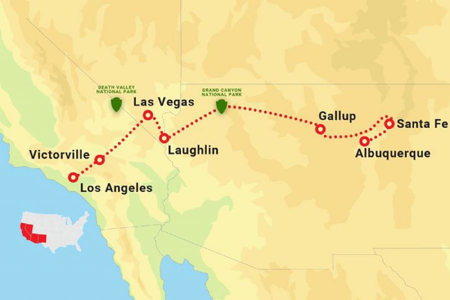 Rota 66 Albuquerque a Los Angeles – 10-set-25